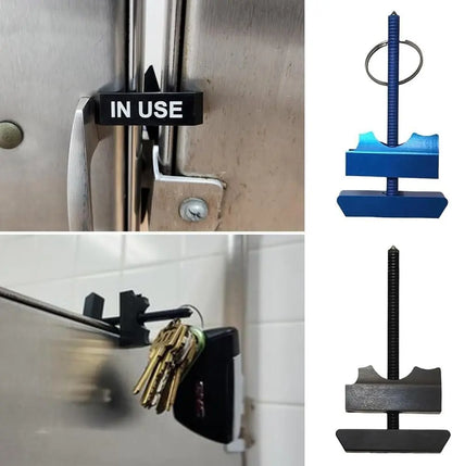 Multi-functional door lock opener and window hammer tool
