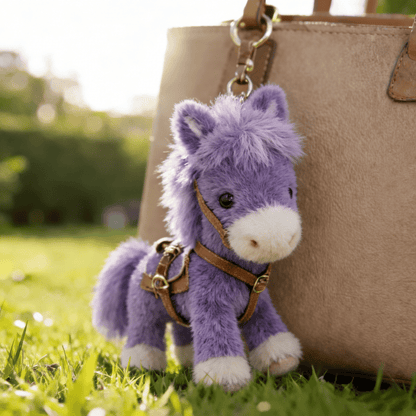 💖 Final Hours Deal – Soft Pony Doll Key Pendant, Adorable Horse Charm for Bags & Keys | 2026 Gift Idea
