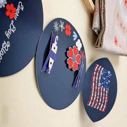 🔥LAST DAY 49% OFF - 🌸Red, White & Bloom Embroidery Kit