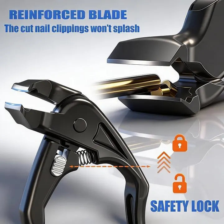 Nail clippers with a large, easy-to-grip handle, designed specifically for middle-aged and elderly people.