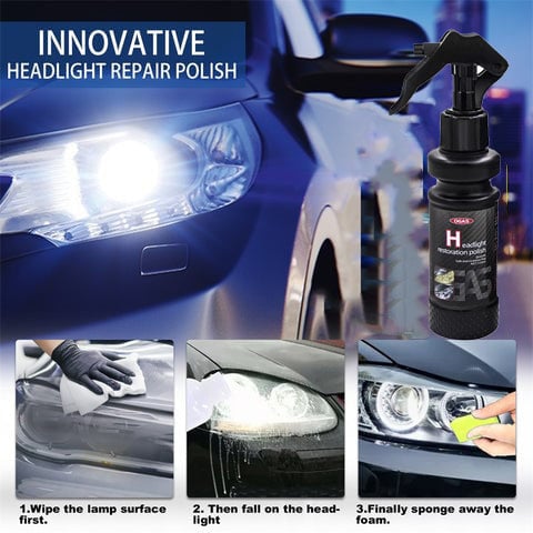 ⏰Hot Sale!🔥Car Headlight Repair Fluid - 🎁Buy 2 free shipping