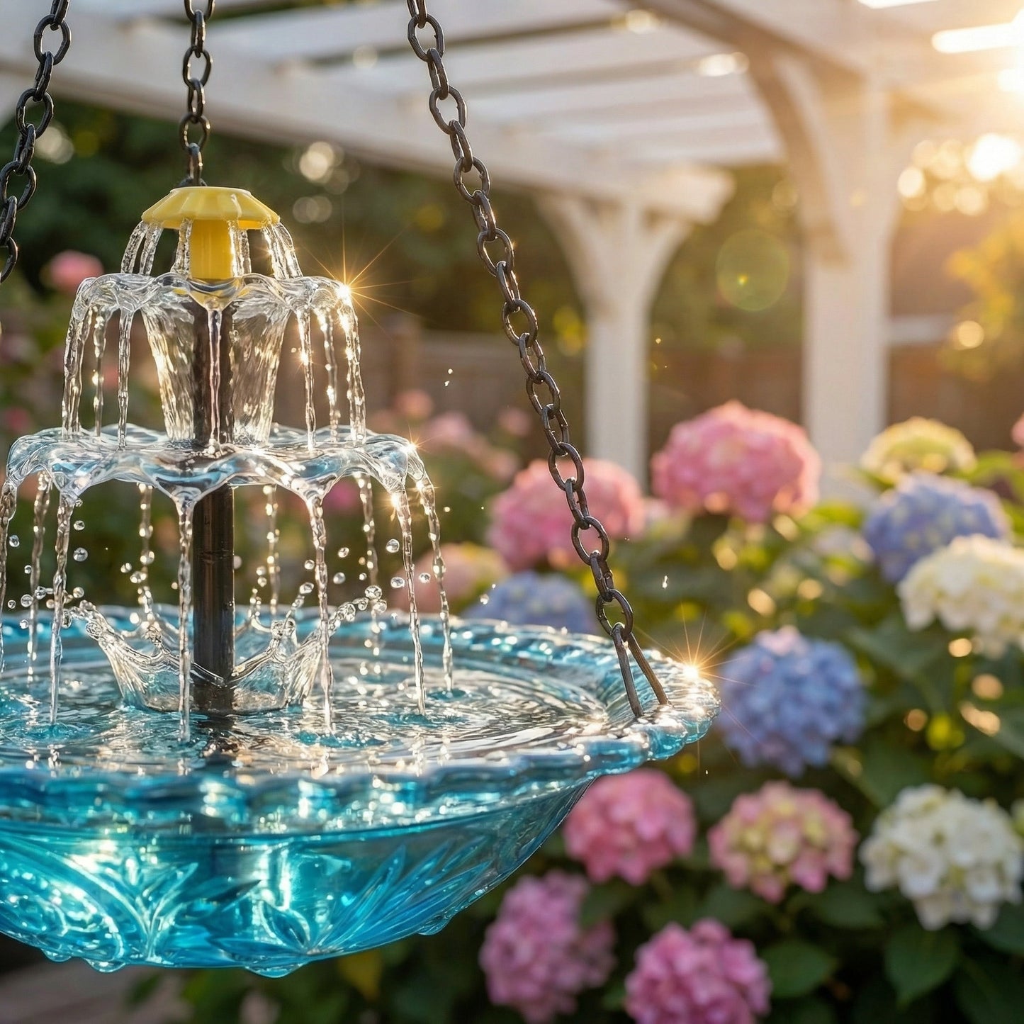 🔥🌿 New Year Special 59% OFF – Solar Powered Hanging Bird Fountain 🐦💧