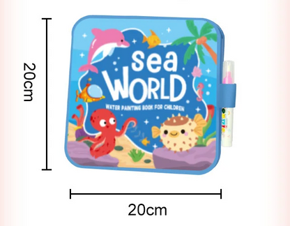 Reusable Kids Magic Water Book