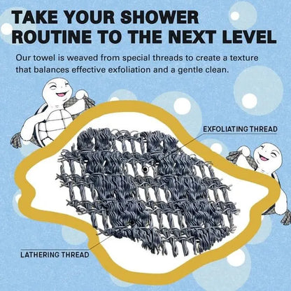 🧼Exfoliating Antibacterial Shower Towel🚿