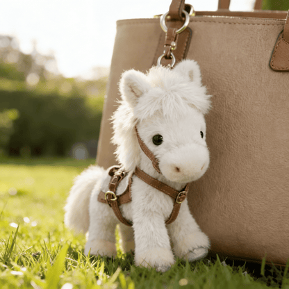 💖 Final Hours Deal – Soft Pony Doll Key Pendant, Adorable Horse Charm for Bags & Keys | 2026 Gift Idea
