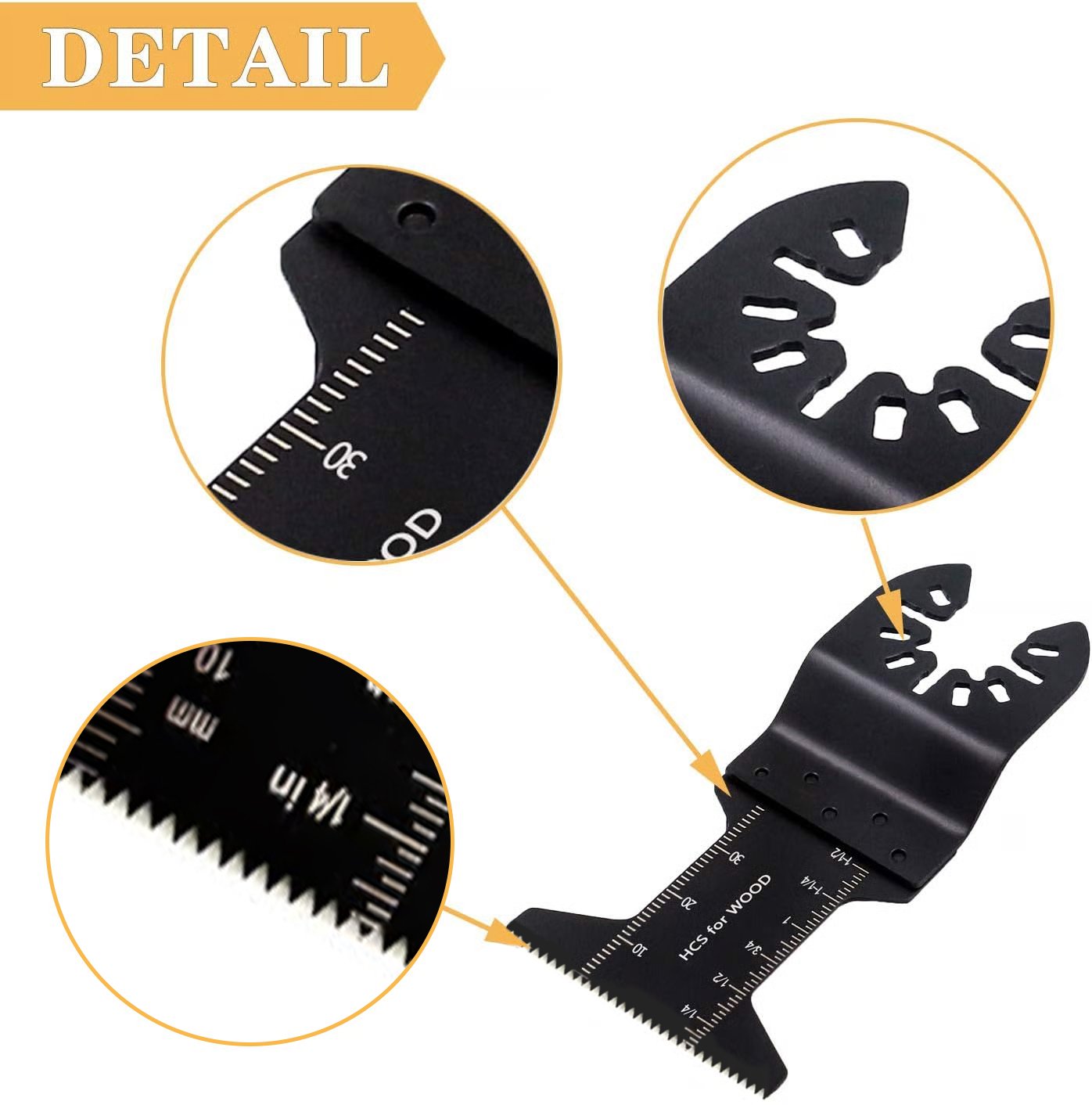 🔥Last Day 49% OFF- ⚡152Metal Wood Oscillating Tool Blade